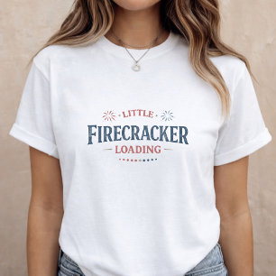 T-shirt Annonce de grossesse du 4 juillet Maman à venir