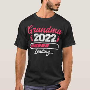 T-shirt Annonce de grossesse Grand-mère 2022 Premier t