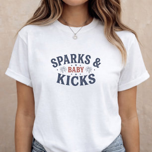 T-shirt Annonce de grossesse Maman à venir 4 juillet