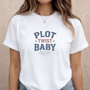 T-shirt Annonce de grossesse Maman à venir 4 juillet