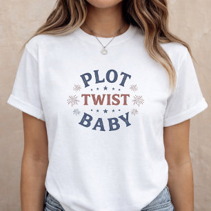 T-shirt Annonce de grossesse Maman à venir 4 juillet