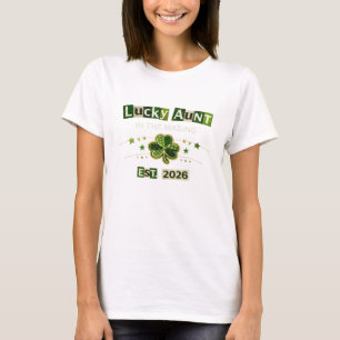 T-shirt Annonce de grossesse pour la Saint-Patrick