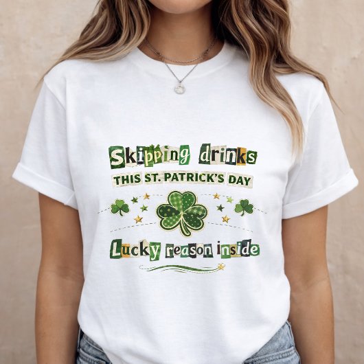 T-shirt Annonce de grossesse pour la Saint-Patrick