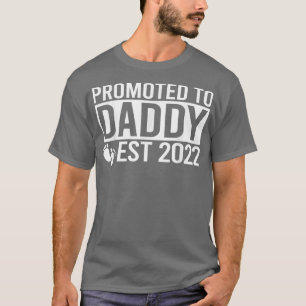 T-shirt Annonce de grossesse pour papa drôle, promu à