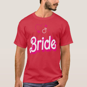 T-shirt Annonce de mariage cadeau de mariée Engagement drô