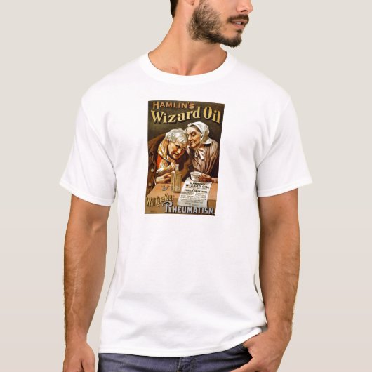 T-shirt Annonce d'huile du magicien de Hamlin (Devant)
