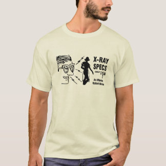 T-shirt Annonce vintage de Spéc. de rayon X