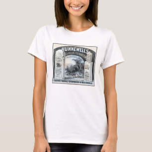 T-shirt Annonce Vintage Pour Hunnewells Préparations Stand