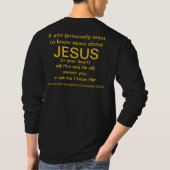 T-shirt annoncez Jésus dans votre vie (Dos)
