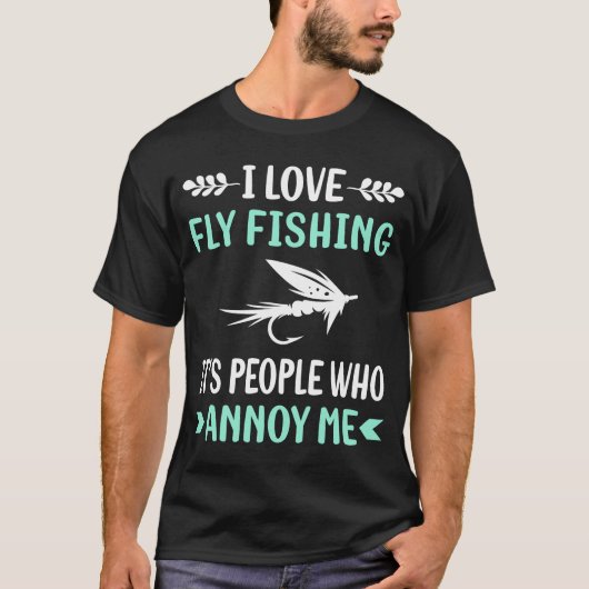 T-shirt Annoy Fly Fishing (Devant)