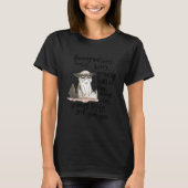 T-shirt Annoyed Kitty Touchy Kitty Grouchy Ball Of Fur Moo (Devant)