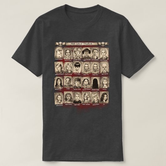 T-shirt Annuaire HellSchool (Design devant)