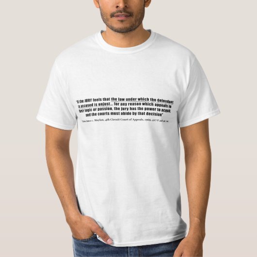 T-shirt Annulation de fortune Etats-Unis v. Moylan 1969 (Devant)