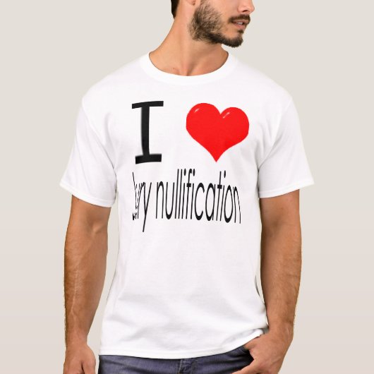 T-shirt Annulation de jury du *heart* I (Devant)