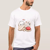 T-shirt Annuler Tout 2% de batterie (Devant)
