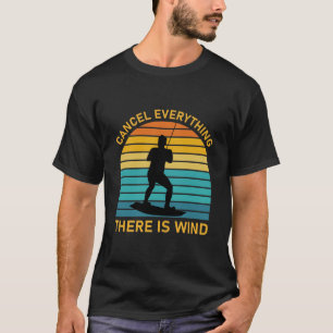 T-shirt Annuler tout ce qu'il y a de vent - Kitesurf