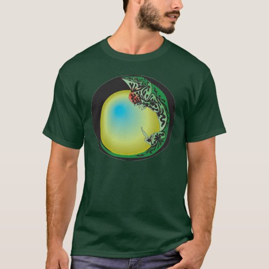 T-shirt Anole vert (Devant)