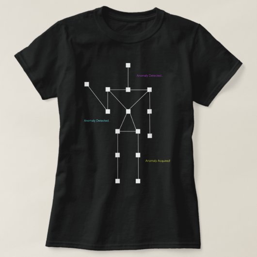 T-shirt Anomaly Détecté SLS Ghost Hunting - Funny Paranor (Design devant)