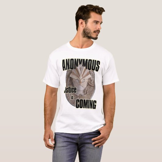 T-SHIRT ANONYME (Devant entier)