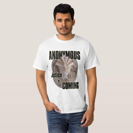 T-SHIRT ANONYME (Devant entier)