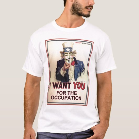 T-shirt anonyme de Sam (Devant)