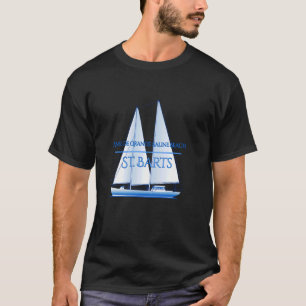 T-shirt Anse de Grande Saline Beach St Barts Nautique Sai
