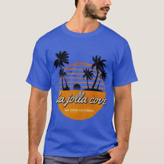 T-shirt Anse de La Jolla San Diego Californie Été Vintage