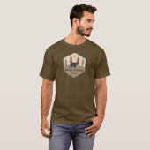 T-shirt Ansel Adams Wilderness California Bear (Devant entier)