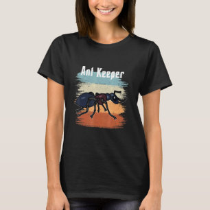 T-shirt Ant Keeper Retro Vintage Ant Colony Farm Queen