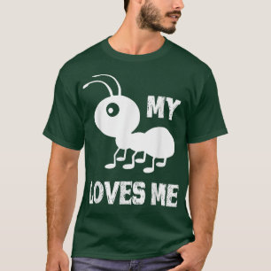 T-shirt Ant Lovers_Ma tante m'aime Cadeaux familiaux pour