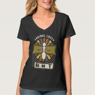 T-shirt Ant Vintage Classic Retro Animal