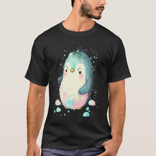 T-shirt Antarctica Penguin Fans Cute Penguin Animal 2 (Devant)