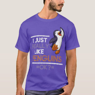 T-shirt Antarctique Animal drôle Zoo Cadeau mignon Penguin