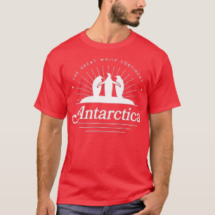 T-shirt Antarctique avec pingouins