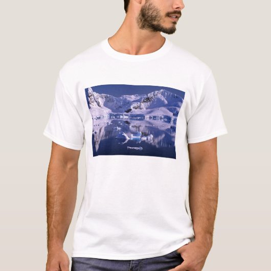 T-shirt Antarctique, baie de Paradise (Devant)