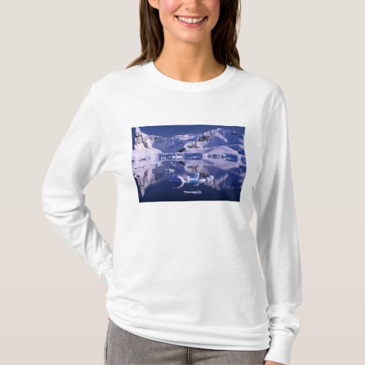 T-shirt Antarctique, baie de Paradise (Devant)