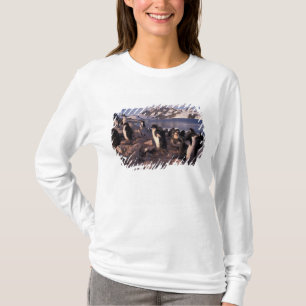 T-shirt Antarctique, poussins de manchot Adélie
