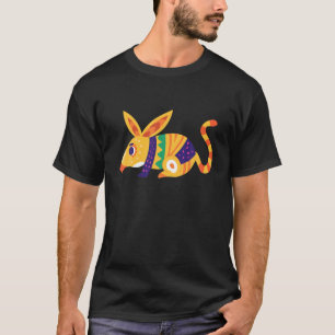 T-shirt Anteater Dia De Los Muertos Jour Coloré De Mort S