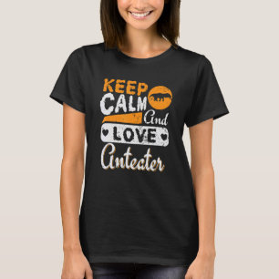 T-shirt Anteater Garder calme Amour Anteater