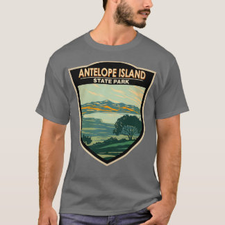 T-shirt Antelope Island State Park Utah Badge