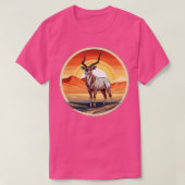 T-shirt Antelope rétro (Design devant)