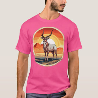 T-shirt Antelope rétro