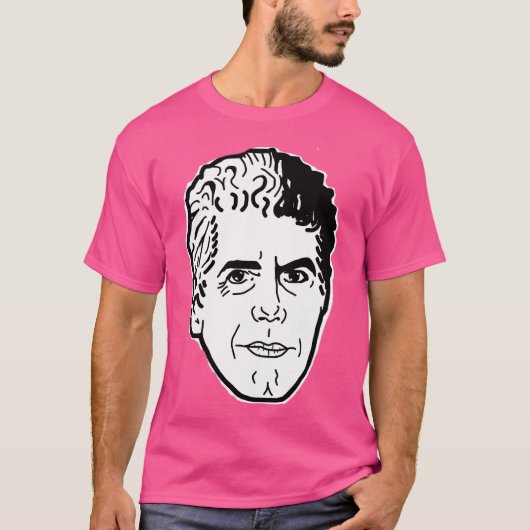 T-shirt Anthony Bourdain (Devant)