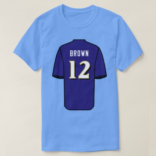 T-shirt Anthony Brown Jersey (Design devant)