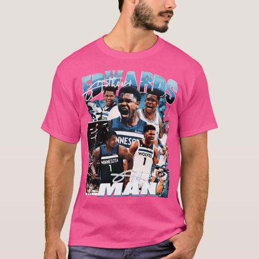 T-shirt Anthony Edwards Ant Man Vintage (Devant)
