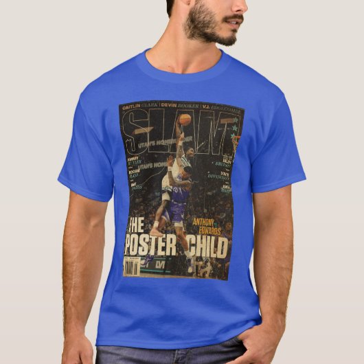 T-shirt Anthony edwards dunk vintage (Devant)