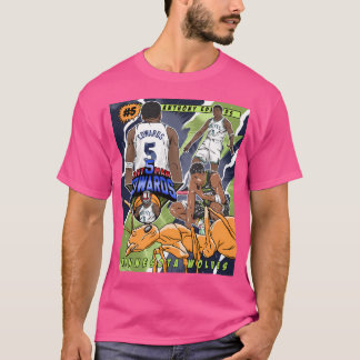 T-shirt Anthony Edwards Style de dessin