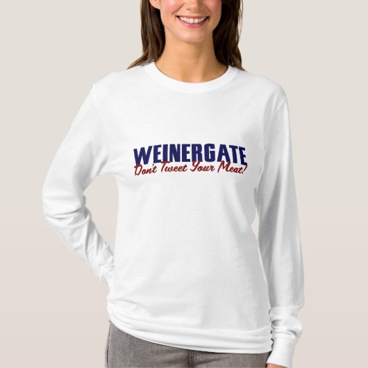 T-shirt Anthony Weiner (Devant)