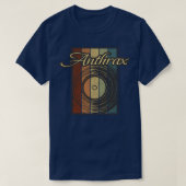 T-shirt Anthrax Vynil Silhouette (Design devant)