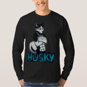 T-shirt Anthro Husky Baseball ¾ manche